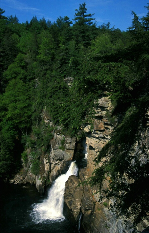 Linville Falls, Plunge Basin