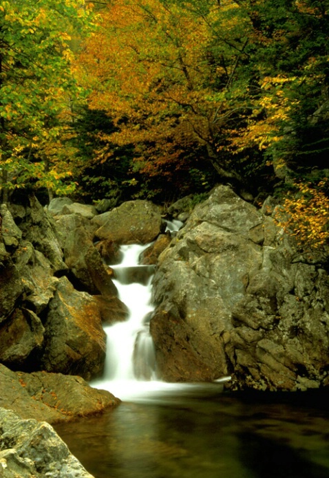 Glen Falls, NH...first drop