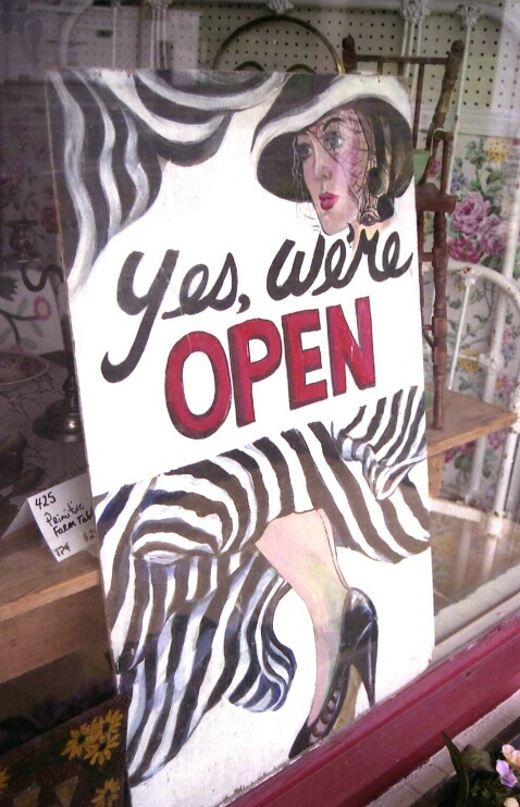 We're Open