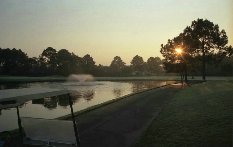 Early Morning Tee Time