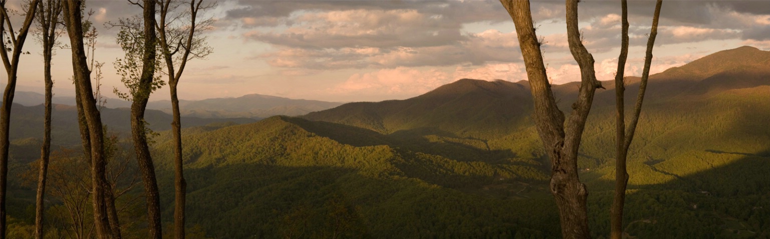 Panorama of Black Mnts