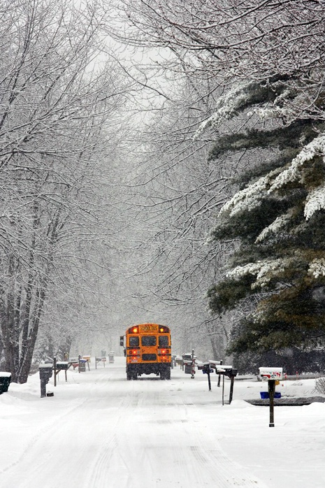 Cold Michigan morning