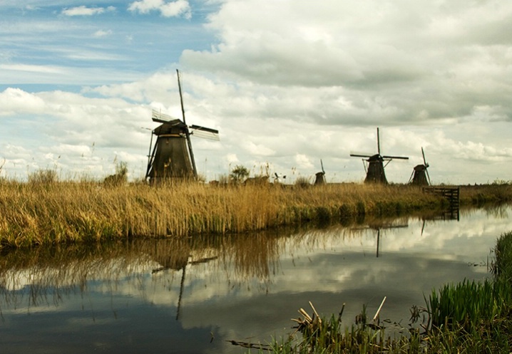 Kinderdijk, Holland