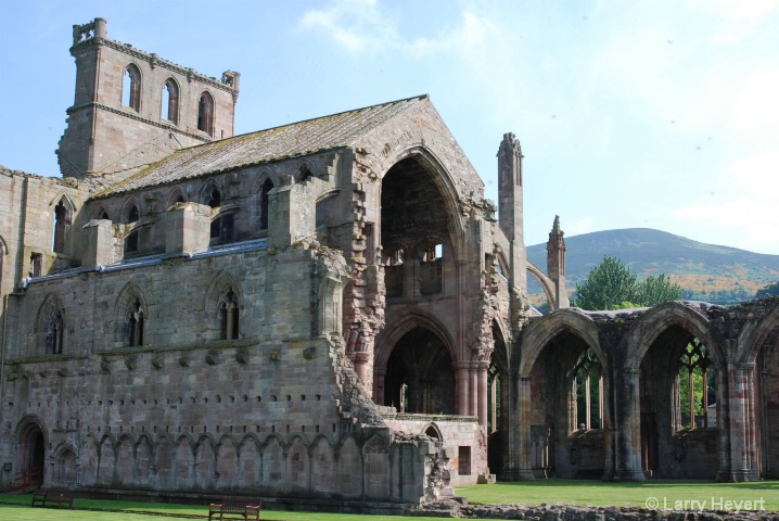 Scotland- Melrose Castle