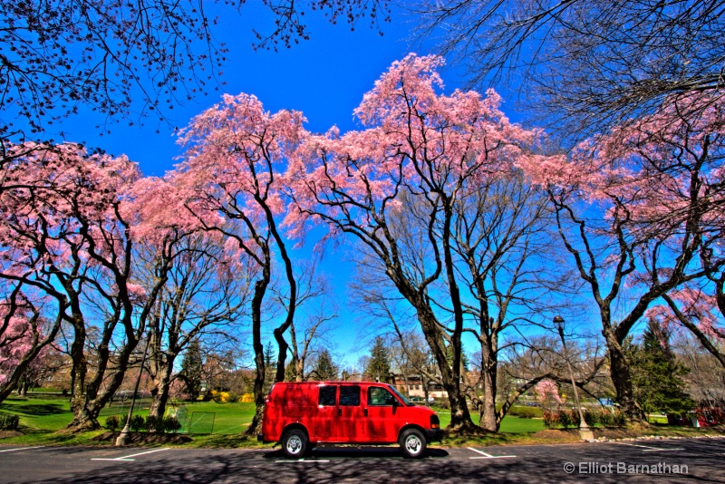 the red truck