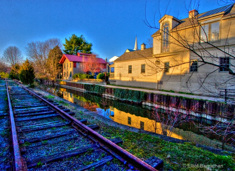 Lambertville at Dusk