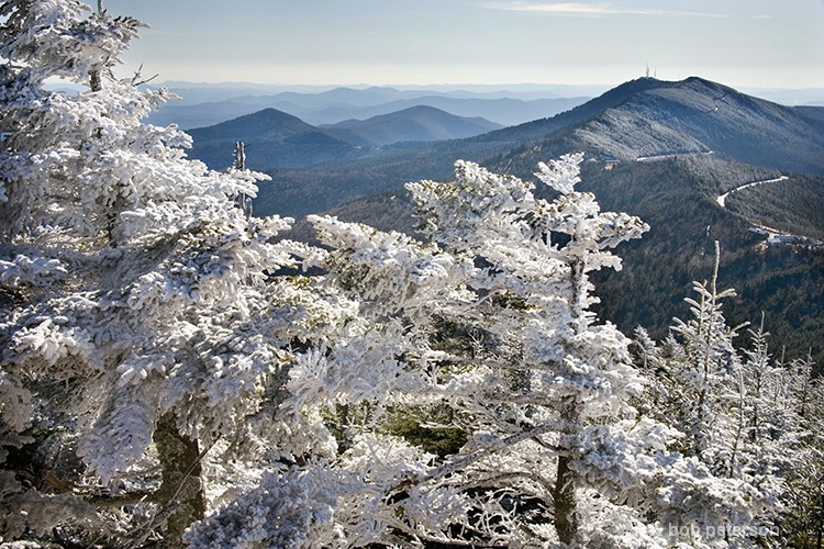 cold day on Mt Mitchell