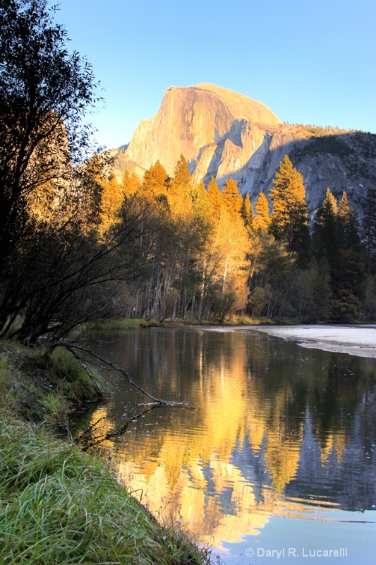 img 4120 Half Dome sunset Reflection