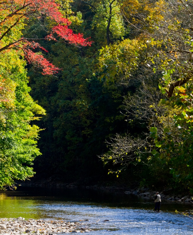 Fishing on The Wissahickon