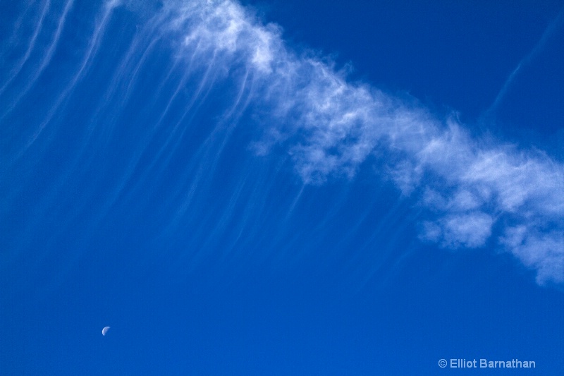 Moon and Clouds