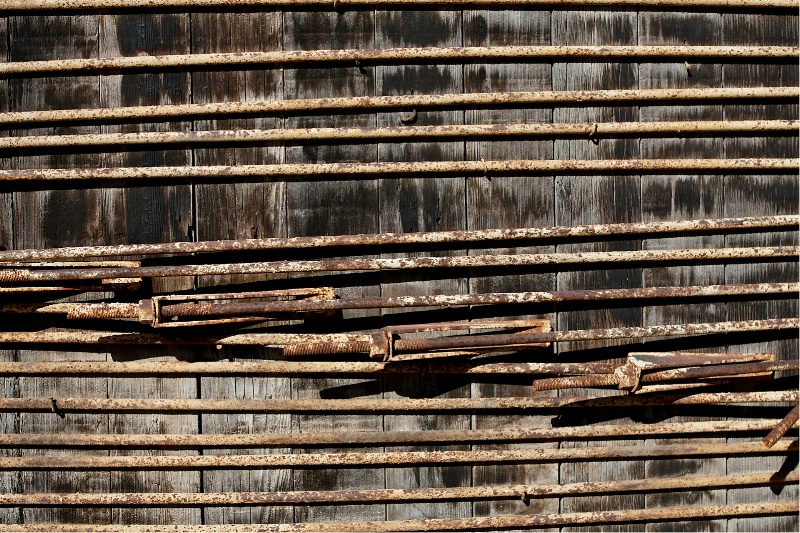 Old wooden water tank, Virginia City NV