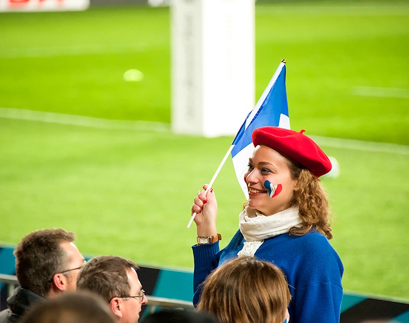 Patriotic French Supporter