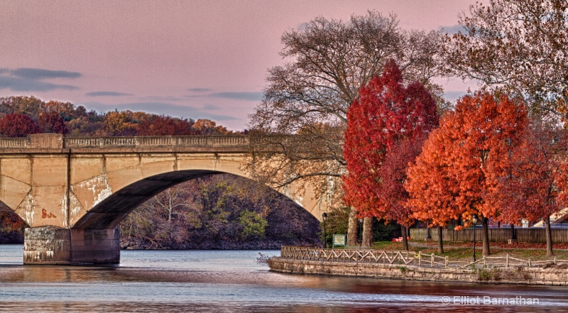 Schuylkill River in Fall 2