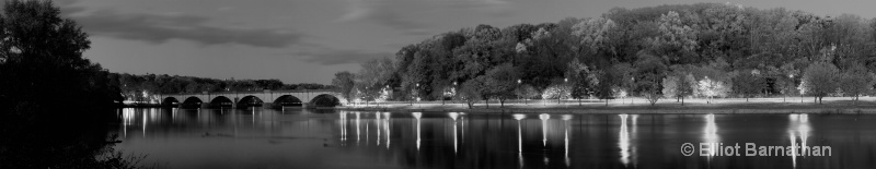 The Schuylkill River at Dusk 2