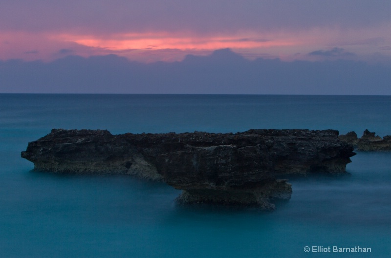 Dusk in Cayman