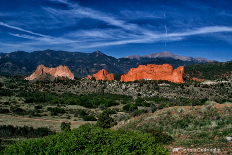 Garden of the Gods and Pikes Peak