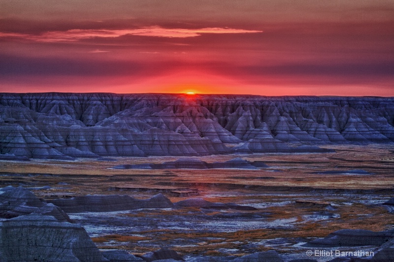 Badlands Sunrise