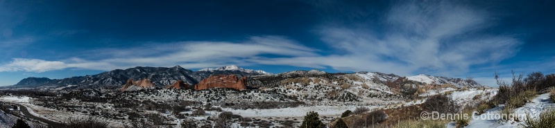 Garden of the Gods Panorama 1