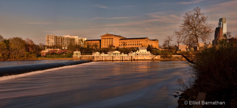 Dusk at the Art Museum