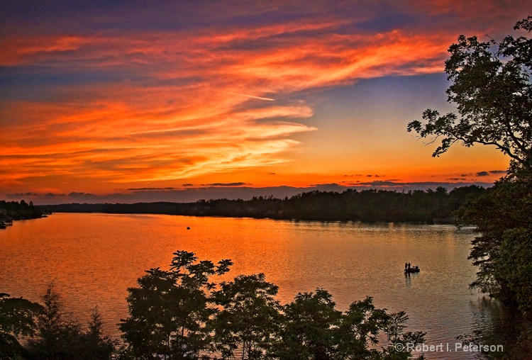 Lk Hickory sunset