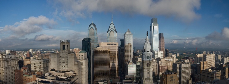 Morning Over Philadelphia