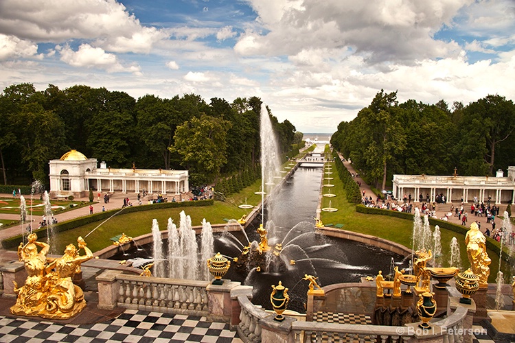 Peterho Gardens, St Petersburg Russia