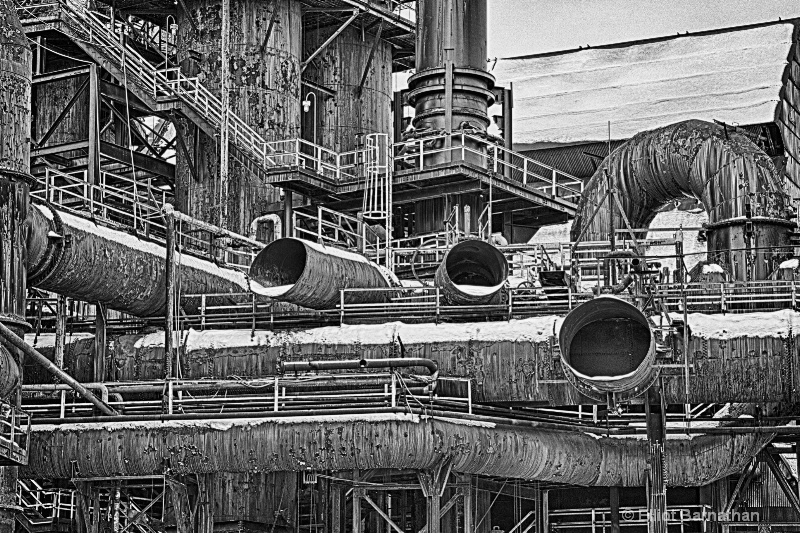 Steel Stacks BW 5