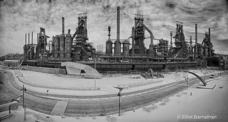 Steel Stacks BW 1