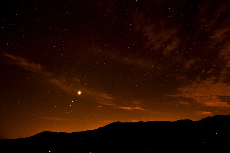 Venus over the Blue Ridge