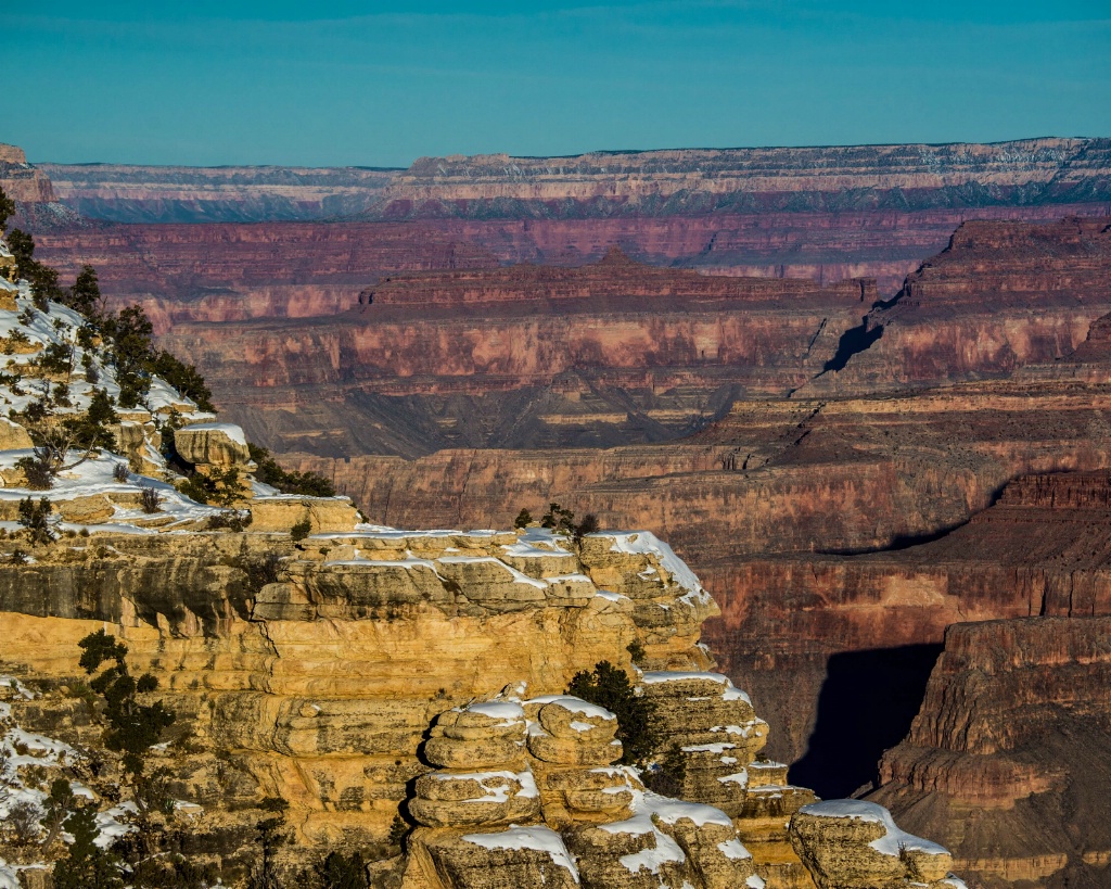 Grand Canyon in the Snow