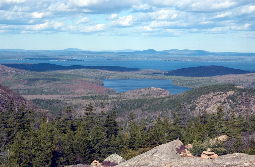 Bar Harbor.2005.View from Mnt Penobscot