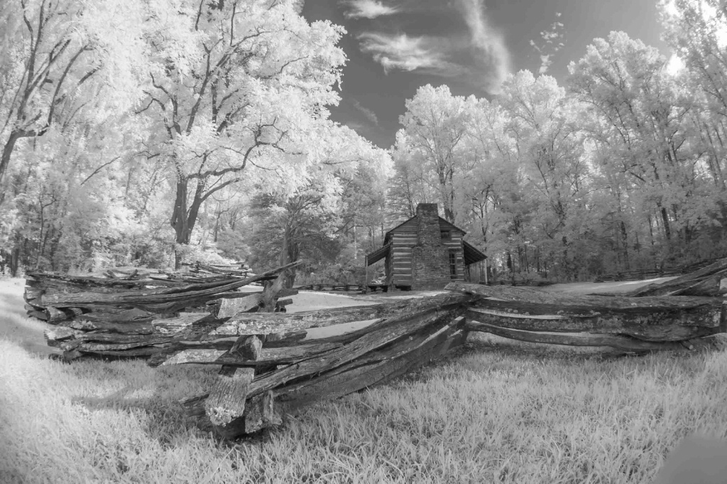 Cabin and a Fence