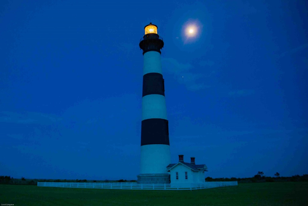 Bodie Light by Moonlight