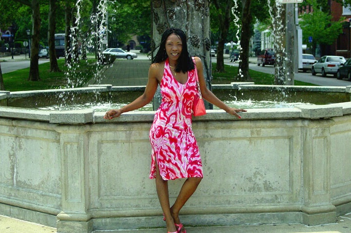 Model & Fountain