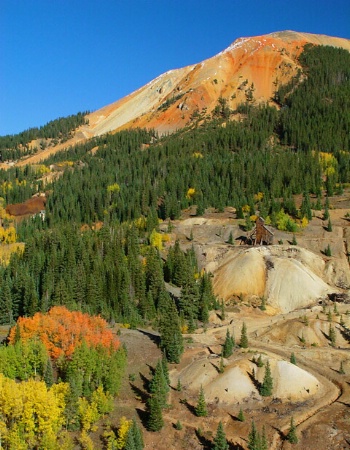 Red Mountain Pass in Fall