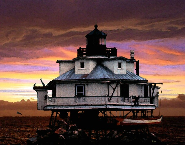  Thomas Point Shoal Lighthouse