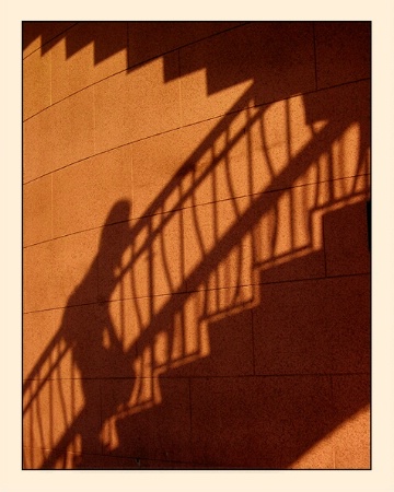 Photography Contest Grand Prize Winner - October 2002: Climbing on the Curving Wall