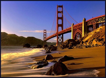 Golden Gate at Sunset