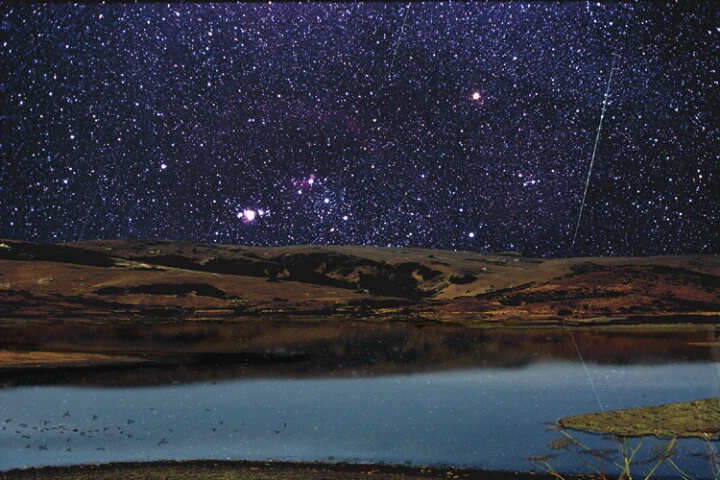 Orion and Nicasio Reservoir