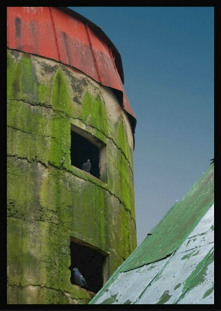 Silo and Sky