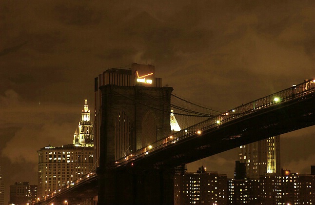 Brooklyn Bridge At Night - ID: 248355 © Frederick A. Franzella
