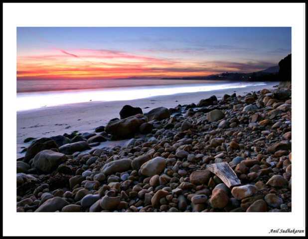 Loon Point Beach Sunset