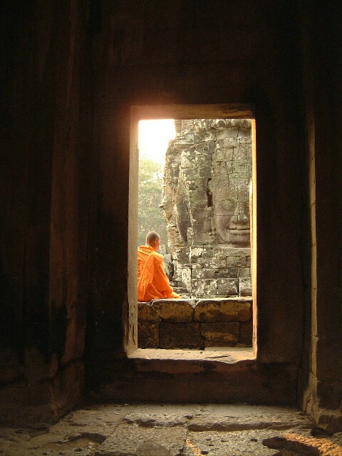 enlightened monk