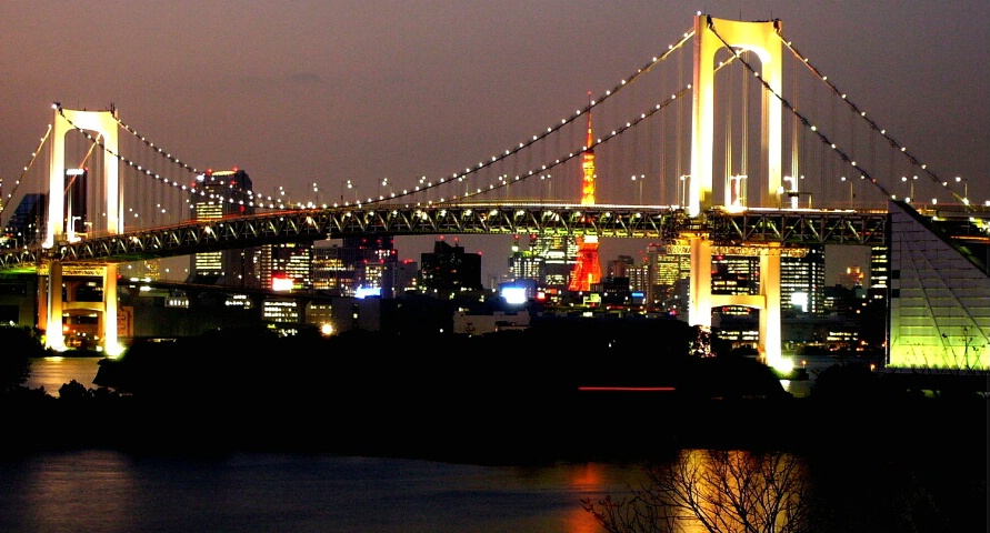 Rainbow Bridge in Tokyo