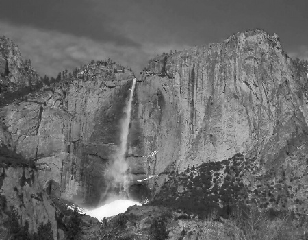 Yosemite in  B&W