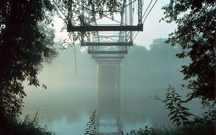 Old Jones Bridge at sunrise