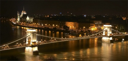 Budapest by night