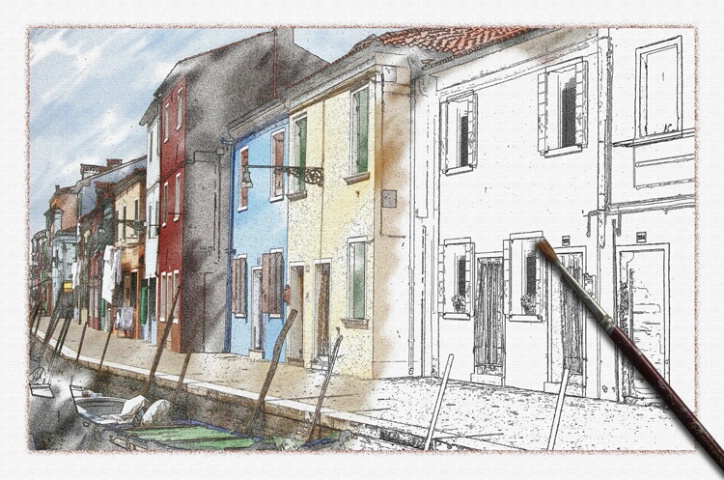 Burano watercolour