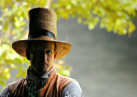 Straw Hat Silhouette