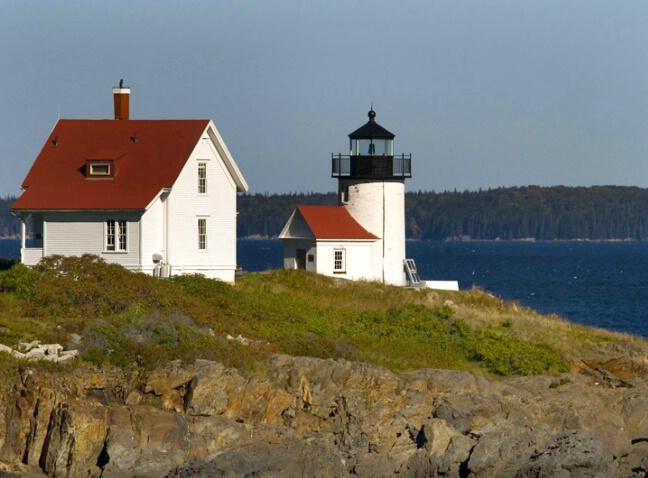 Curtiss Island Light Maine - ID: 569131 © Frederick A. Franzella